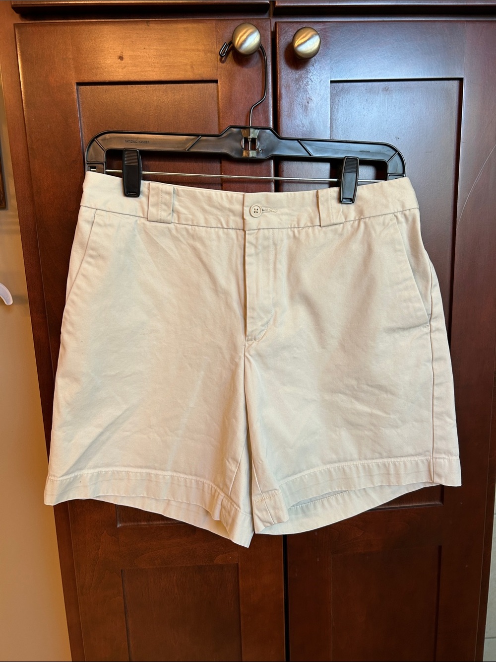 Vintage Y2K GAP Cream Tailored Cotton Shorts - 4